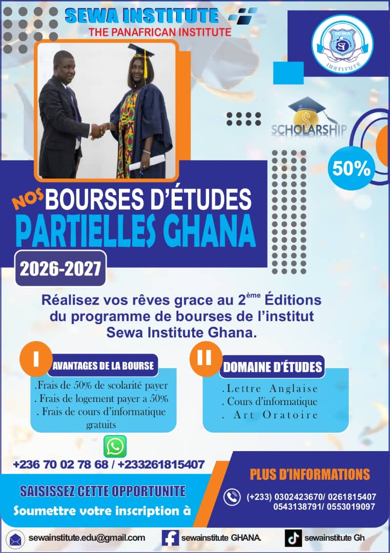 Programme de bourses Sewa Institute Ghana