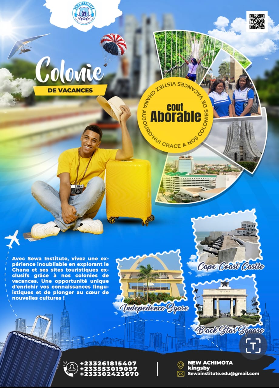Colonies de Vacances Sewa Institute Ghana