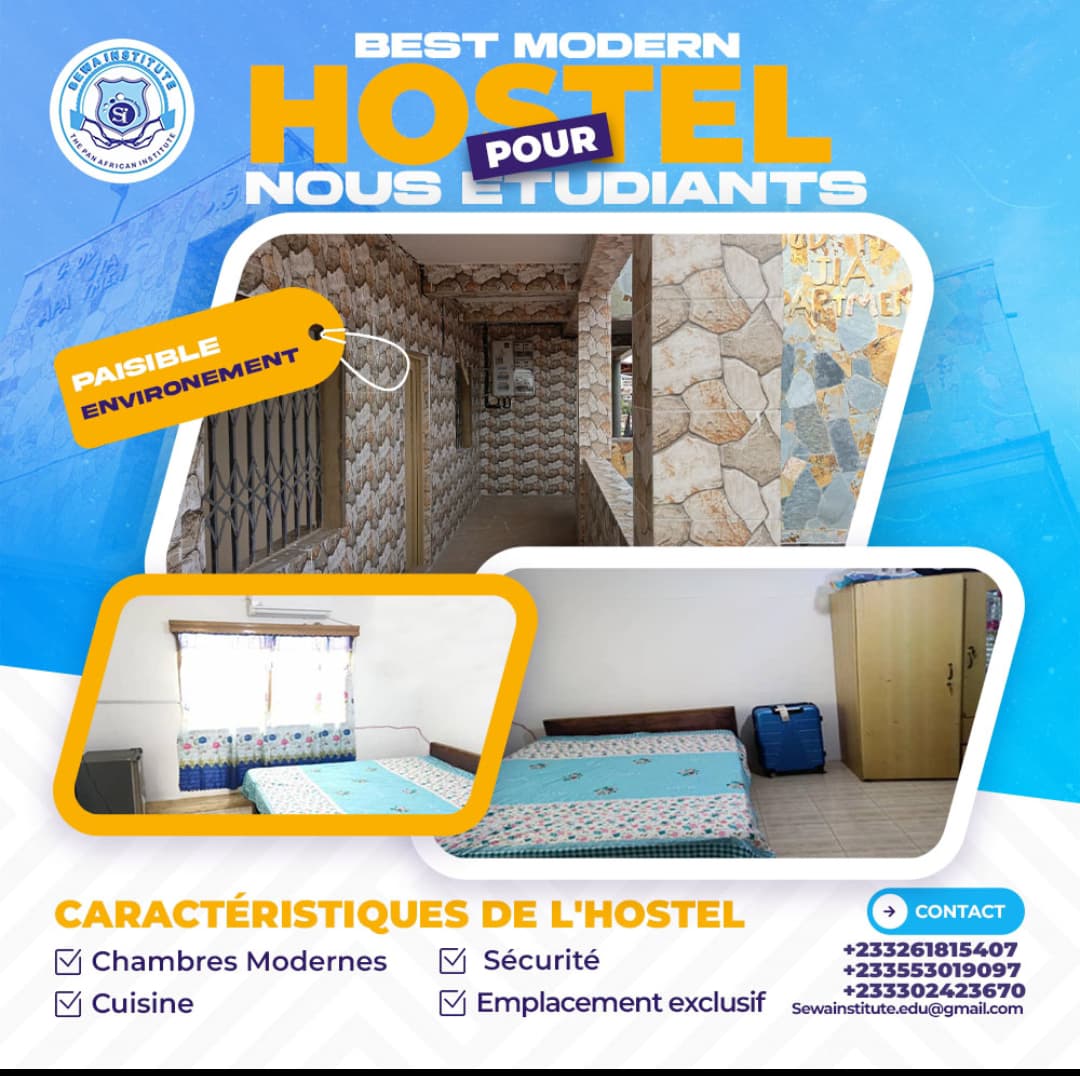 Hébergement Sewa Institute - Best Modern Hostel